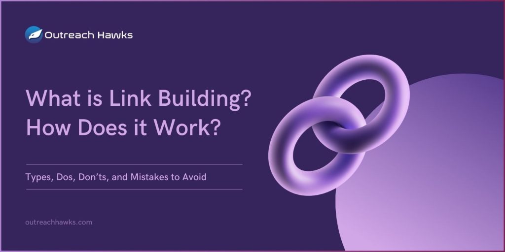 What is link building in SEO?
